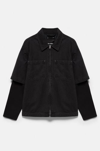 Surchemise En Jean À Double Manche - Pull&Bear - Modalova