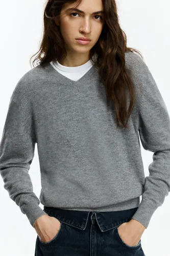 Pull 100 % Laine Col En V - Pull&Bear - Modalova
