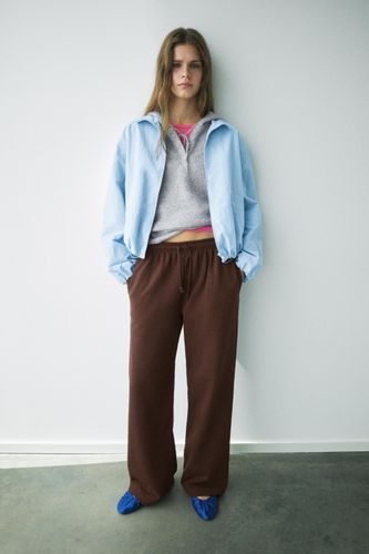 Pantalon Jogger Wide Leg - Pull&Bear - Modalova