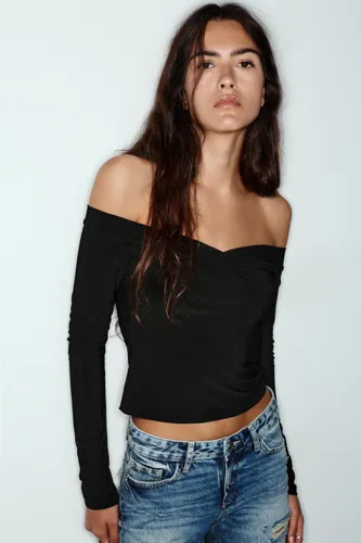 Top Bustier À Nœud - Pull&Bear - Modalova