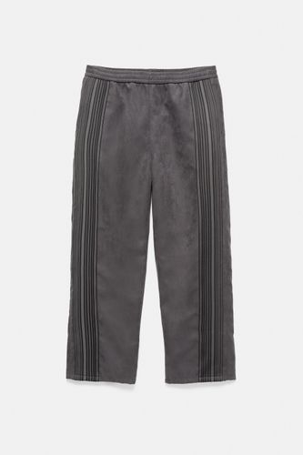 Pantalon Jogger Suédine - Pull&Bear - Modalova