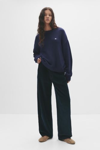 Pull Logo Brodé - Pull&Bear - Modalova