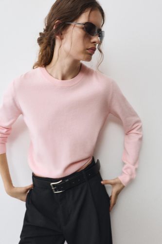 Pull Basique En Maille Douce - Pull&Bear - Modalova