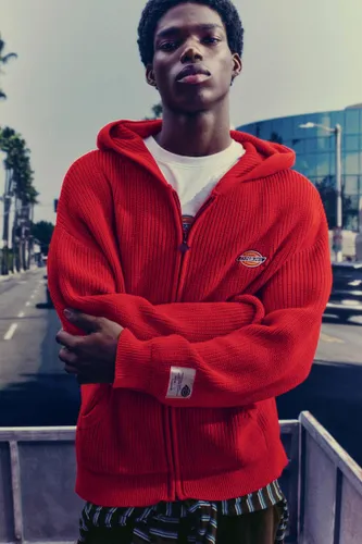 Sweat Rouge À Capuche Dickies - Pull&Bear - Modalova