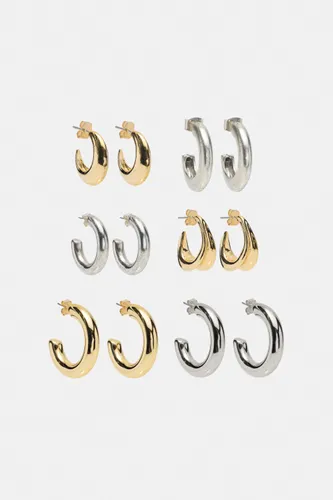 Lot 6 Paires De Boucles D’oreilles Anneaux - Pull&Bear - Modalova