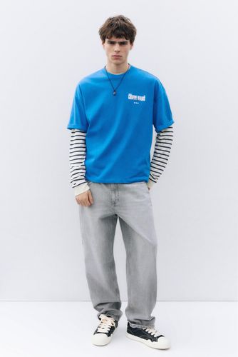 T-Shirt Imprimé Creative Realms - Pull&Bear - Modalova