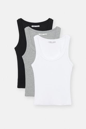 Lot De 3 Débardeurs - Pull&Bear - Modalova