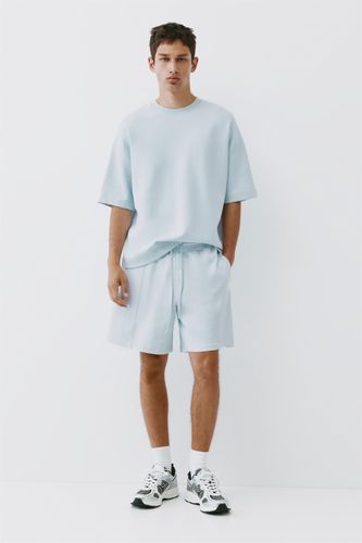 Bermuda Jogging Interlock - Pull&Bear - Modalova