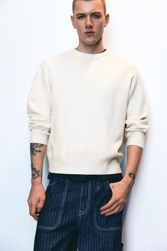 Pull Col Rond Toucher Doux - Pull&Bear - Modalova