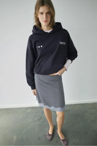 Sweat À Capuche Graphique Étoiles - Pull&Bear - Modalova