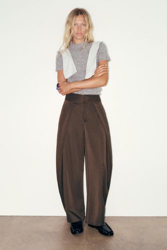 Pantalon Ballon À Pinces - Pull&Bear - Modalova
