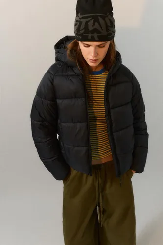 Veste Matelassée À Capuche - Pull&Bear - Modalova