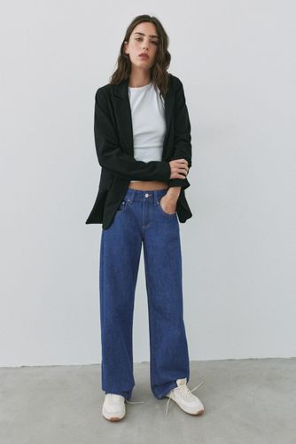 Jean Straight Taille Basse - Pull&Bear - Modalova