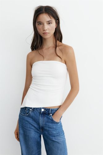 Top Bustier Asymétrique - Pull&Bear - Modalova
