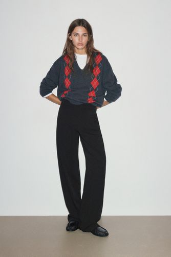 Pantalon Habillé À Pinces - Pull&Bear - Modalova