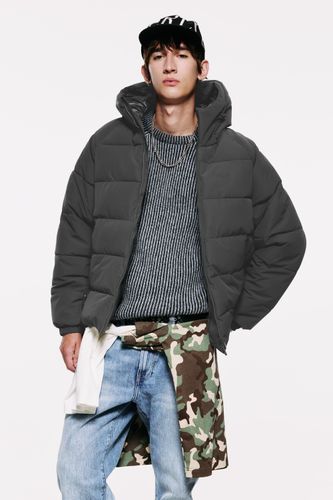 Veste Matelassée À Capuche Stwd - Pull&Bear - Modalova