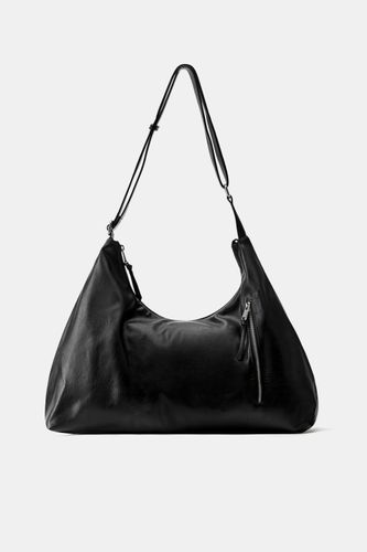 Sac Cabas Urbain En Daim - Pull&Bear - Modalova