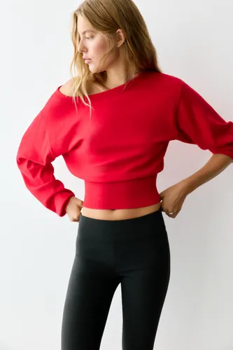 Pull Col Asymétrique - Pull&Bear - Modalova