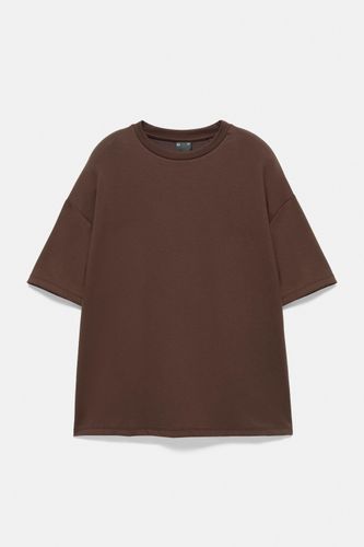 T-Shirt Boxy Manches Courtes - Pull&Bear - Modalova