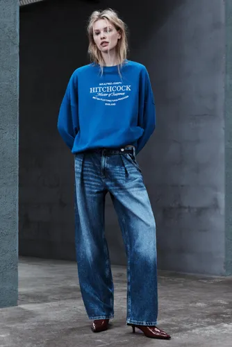 Sweat Oversize Imprimé Hitchcock - Pull&Bear - Modalova