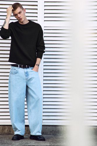 Pull Col Rond Toucher Doux - Pull&Bear - Modalova