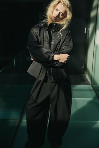 Veste Col Montant Froncée - Pull&Bear - Modalova