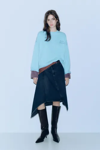 Jupe Asymétrique À Taille Croisée - Pull&Bear - Modalova