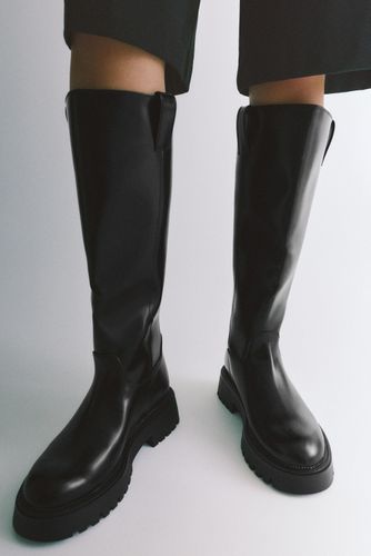 Bottes Hautes Plates - Pull&Bear - Modalova