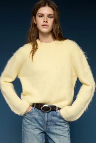 Pull En Maille Toucher Doux - Pull&Bear - Modalova