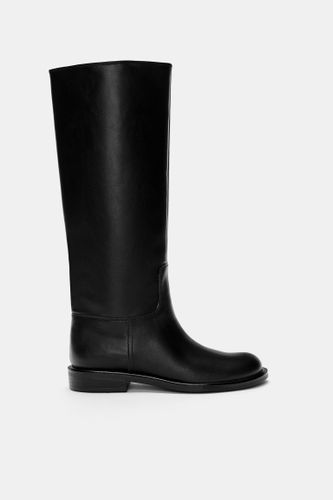 Bottes Hautes Plates - Pull&Bear - Modalova