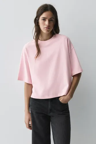 T-Shirt Boxy Manches Courtes - Pull&Bear - Modalova