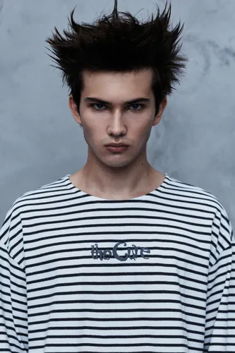 T-Shirt The Cure Rayé - Pull&Bear - Modalova