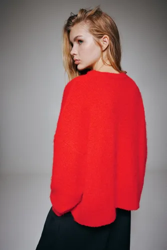 Pull Basique En Maille - Pull&Bear - Modalova