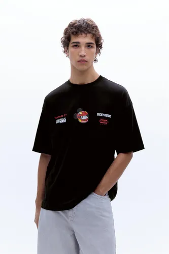T-Shirt Disney X F1 Mickey Motors - Pull&Bear - Modalova