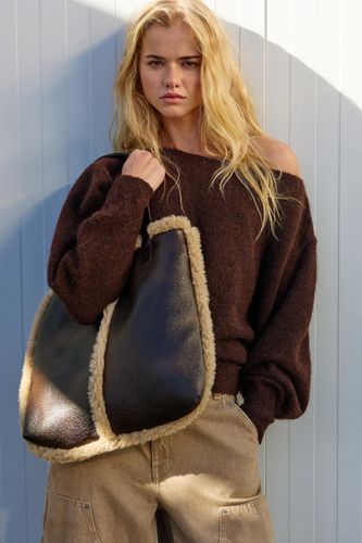 Sac Cabas Fourrure - Pull&Bear - Modalova