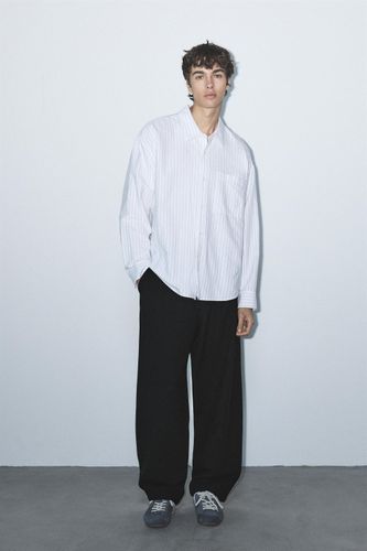 Pantalon Tailoring En Drap De Laine - Pull&Bear - Modalova