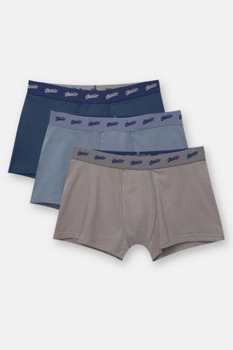 Lot De 3 Boxers Logo Bleu Stwd - Pull&Bear - Modalova