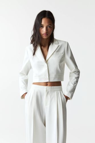 Blazer Cropped Boutons - Pull&Bear - Modalova