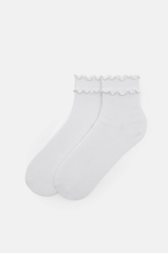 Chaussettes Hautes Festonnées - Pull&Bear - Modalova