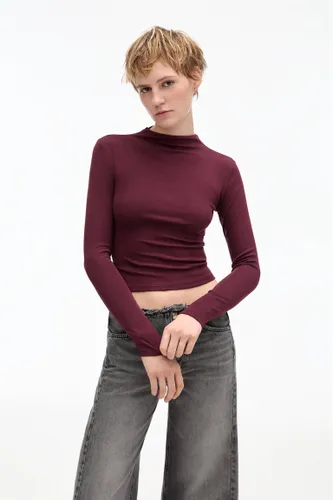 T-Shirt À Col Montant - Pull&Bear - Modalova