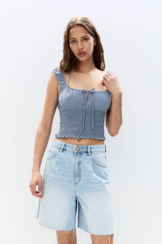Top Style Boudoir Froncé - Pull&Bear - Modalova
