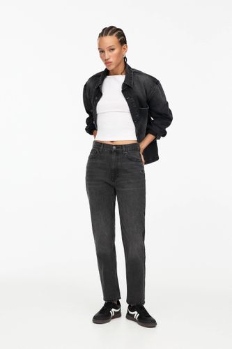 Jean Mom Fit Taille Haute - Pull&Bear - Modalova