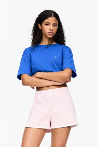 Short De Survêtement À Liserés Contrastants - Pull&Bear - Modalova