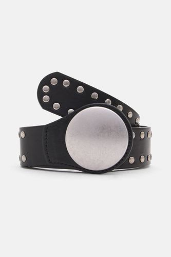 Ceinture À Clous Et Boucle Ronde - Pull&Bear - Modalova