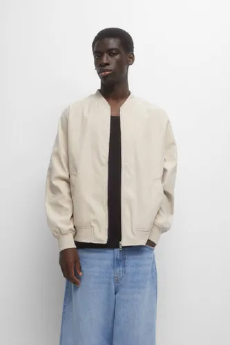 Veste Bomber Suédine - Pull&Bear - Modalova