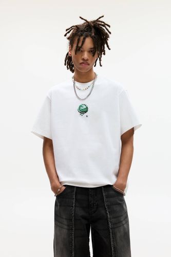 T-Shirt Stwd Imprimé Plaques - Pull&Bear - Modalova