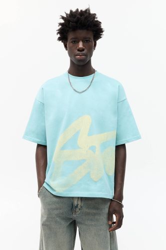 T-Shirt À Manches Courtes Et Imprimé Stwd - Pull&Bear - Modalova