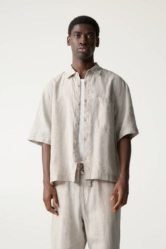 Chemise Boxy 100 % Lin - Pull&Bear - Modalova