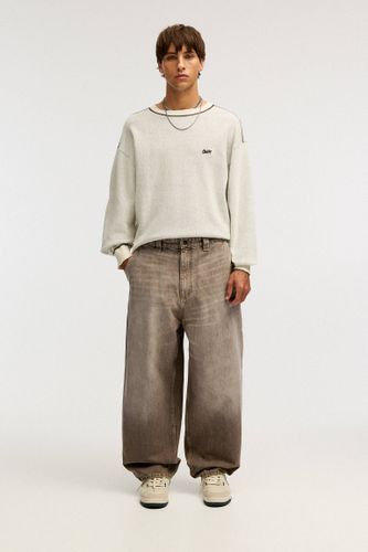 Jean Skate Marron Stwd - Pull&Bear - Modalova