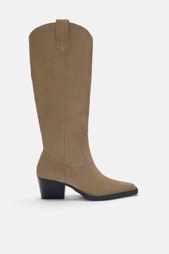 Bottes Hautes Camperas Cuir - Pull&Bear - Modalova